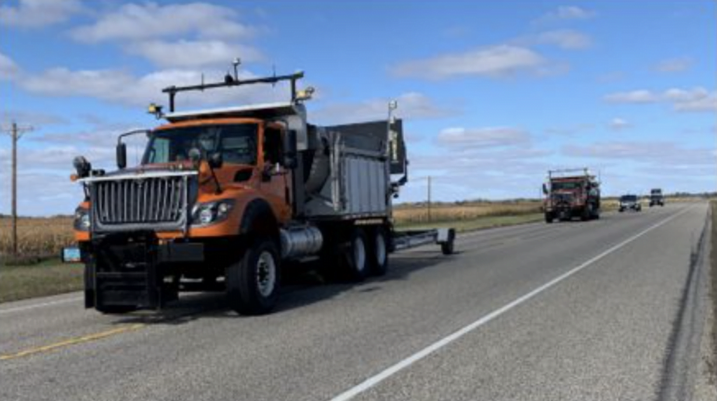 Self-driving trucks.