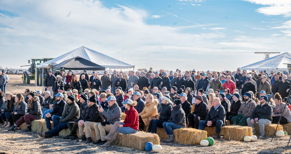 An event at the Grand Farm campus.