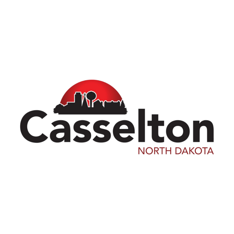 City of Casselton, North Dakota Grand Farm partner logo.