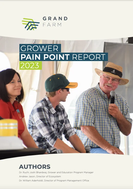 The Grand Farm Grower Pain Point Report.