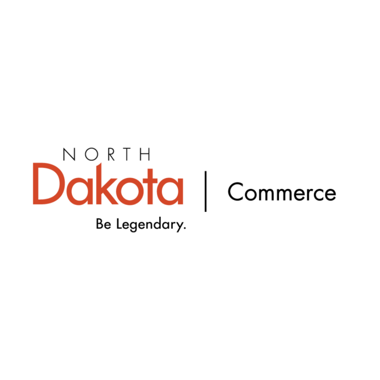 North Dakota Department of Commerce Grand Farm partner logo.