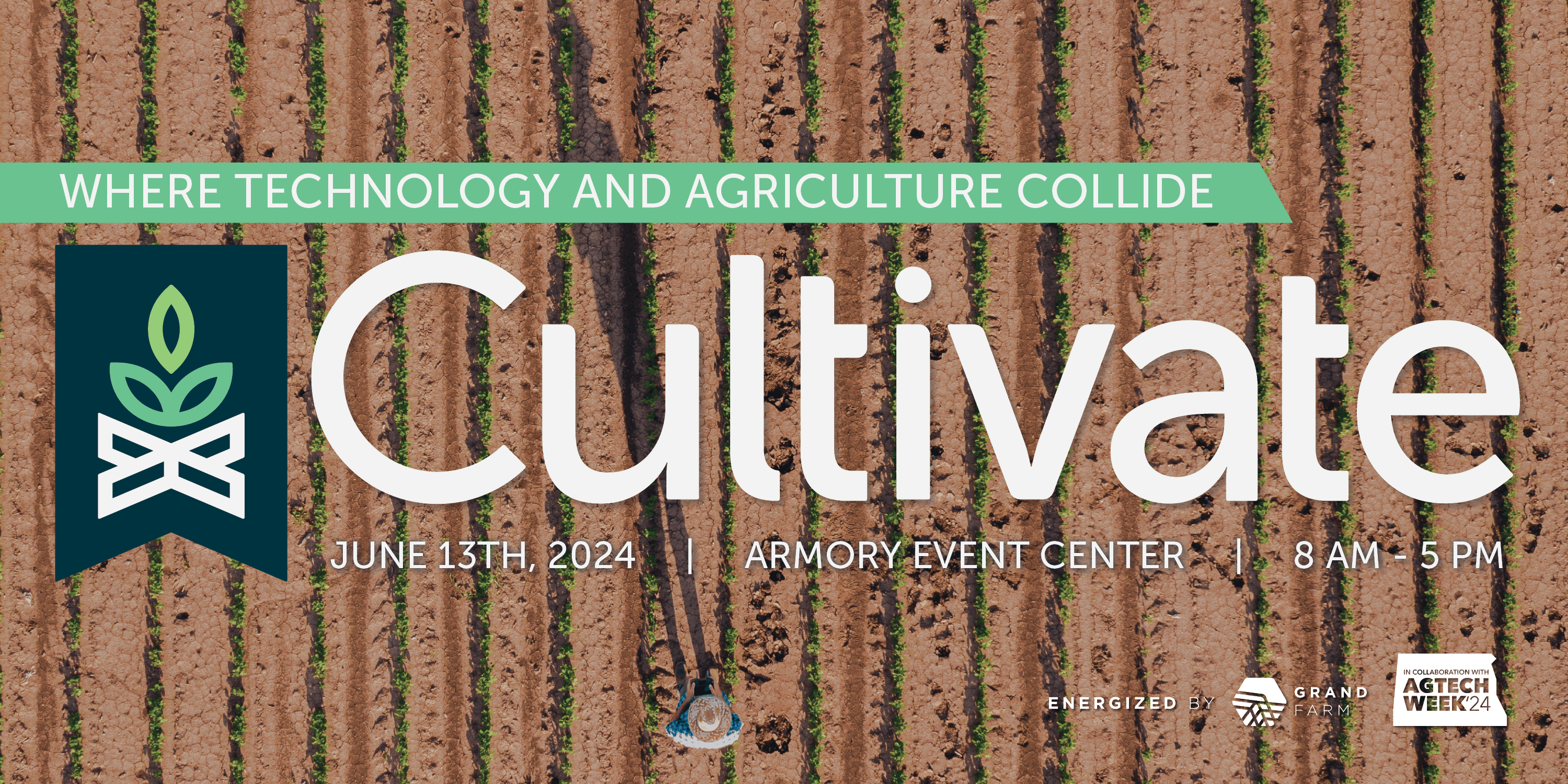 Cultivate Conference logo.
