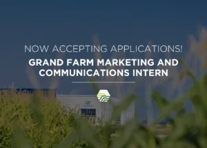 Grand Farm hiring graphic